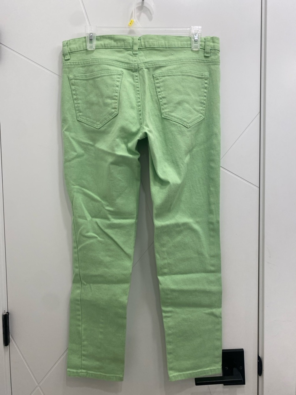 Lime Green Slim Fit Pants Size 8 | Bright Spring Summer | Dopamine Dressing - Picture 5 of 11